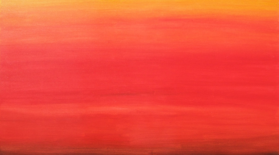 Sunset 2 - Acryl auf Leinwand (50 cm x 70 cm)